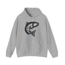 Load image into Gallery viewer, Jumping Salmon hoodie
