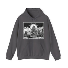 Load image into Gallery viewer, Winter Moonrise hoodie
