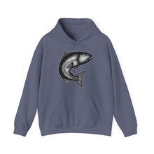 Load image into Gallery viewer, Jumping Salmon hoodie
