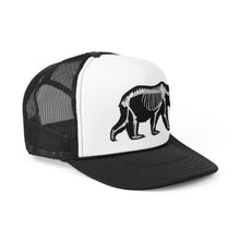 Load image into Gallery viewer, Bear Skeleton Trucker Hat
