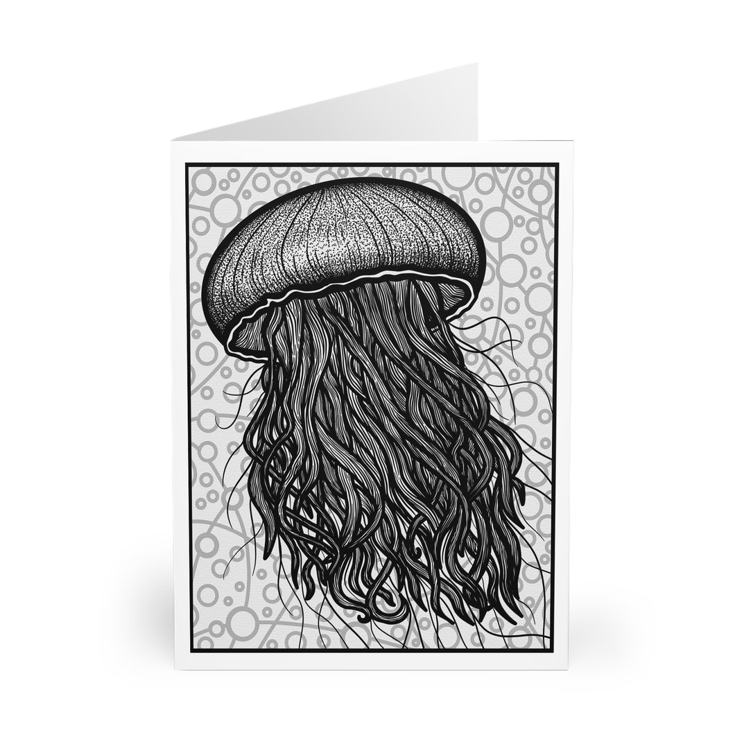 Jellyfish Greeting Card (5 Pack)